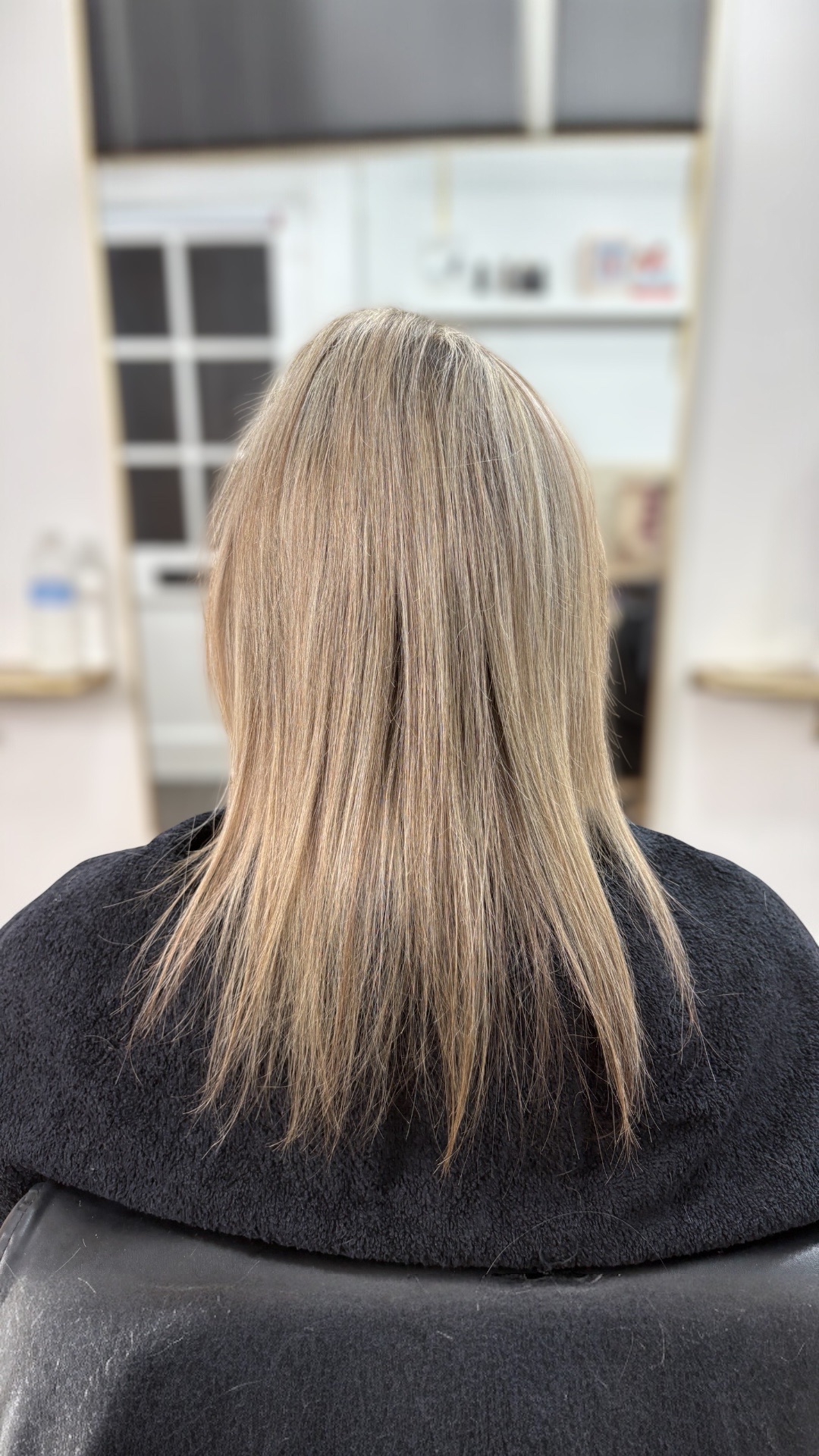 Before — hair extensions transformation 8