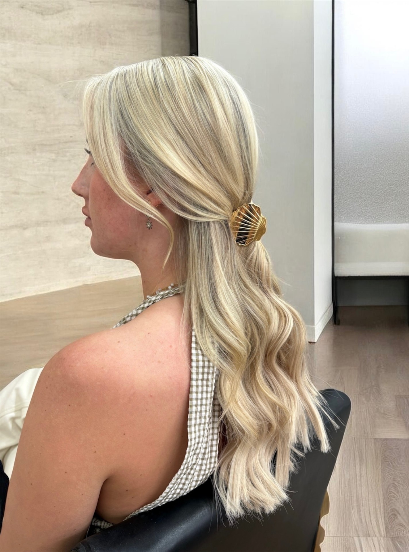After — hair extensions transformation 6