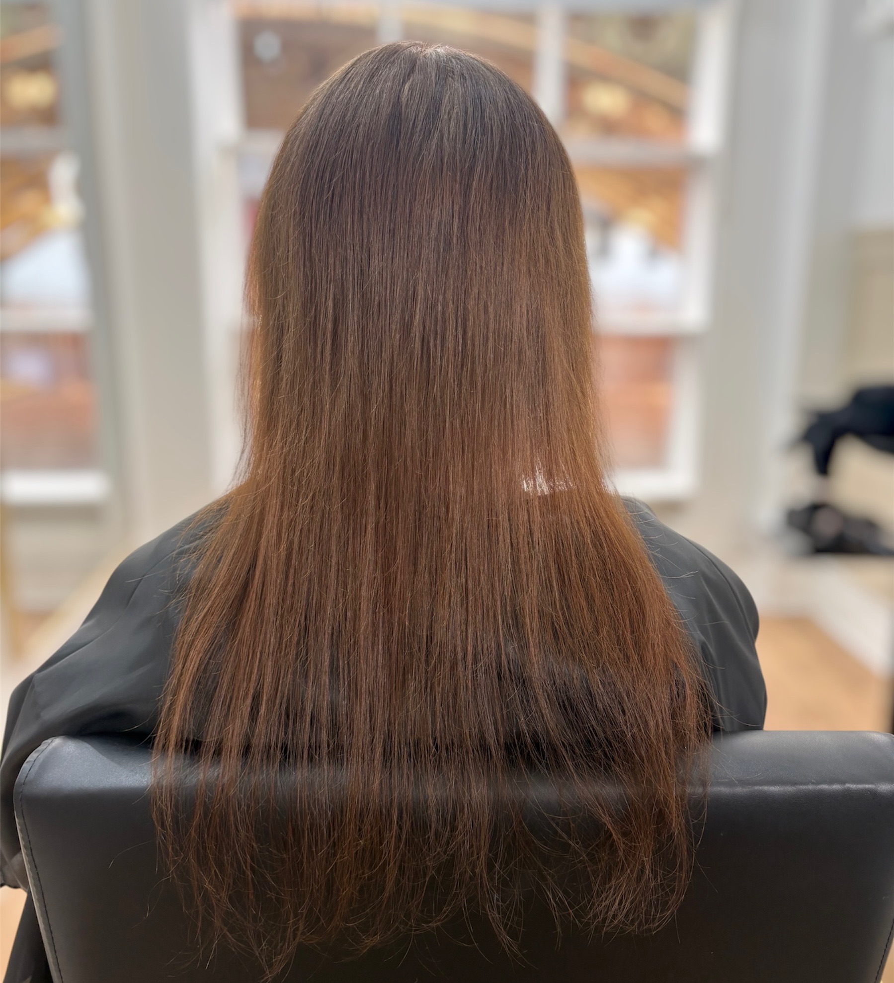 Before — hair extensions transformation 7