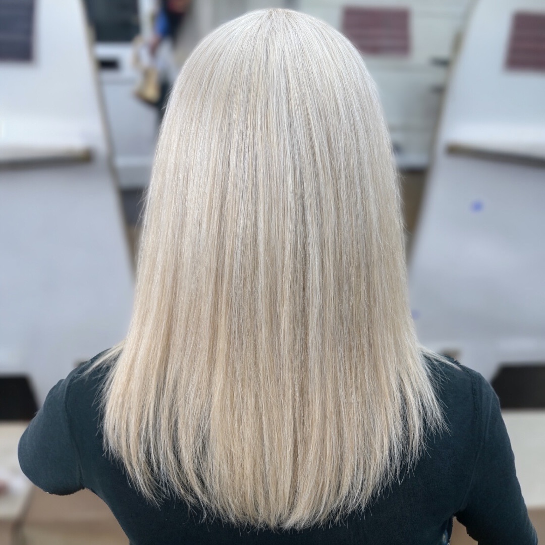 Before — hair extensions transformation 3
